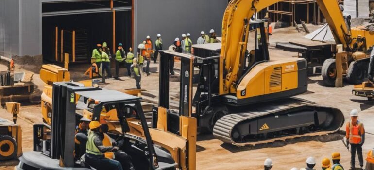 Role of Forklifts in Construction