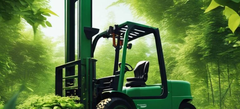 Green Revolution forklift