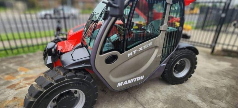 Manitou all-terrain forklift